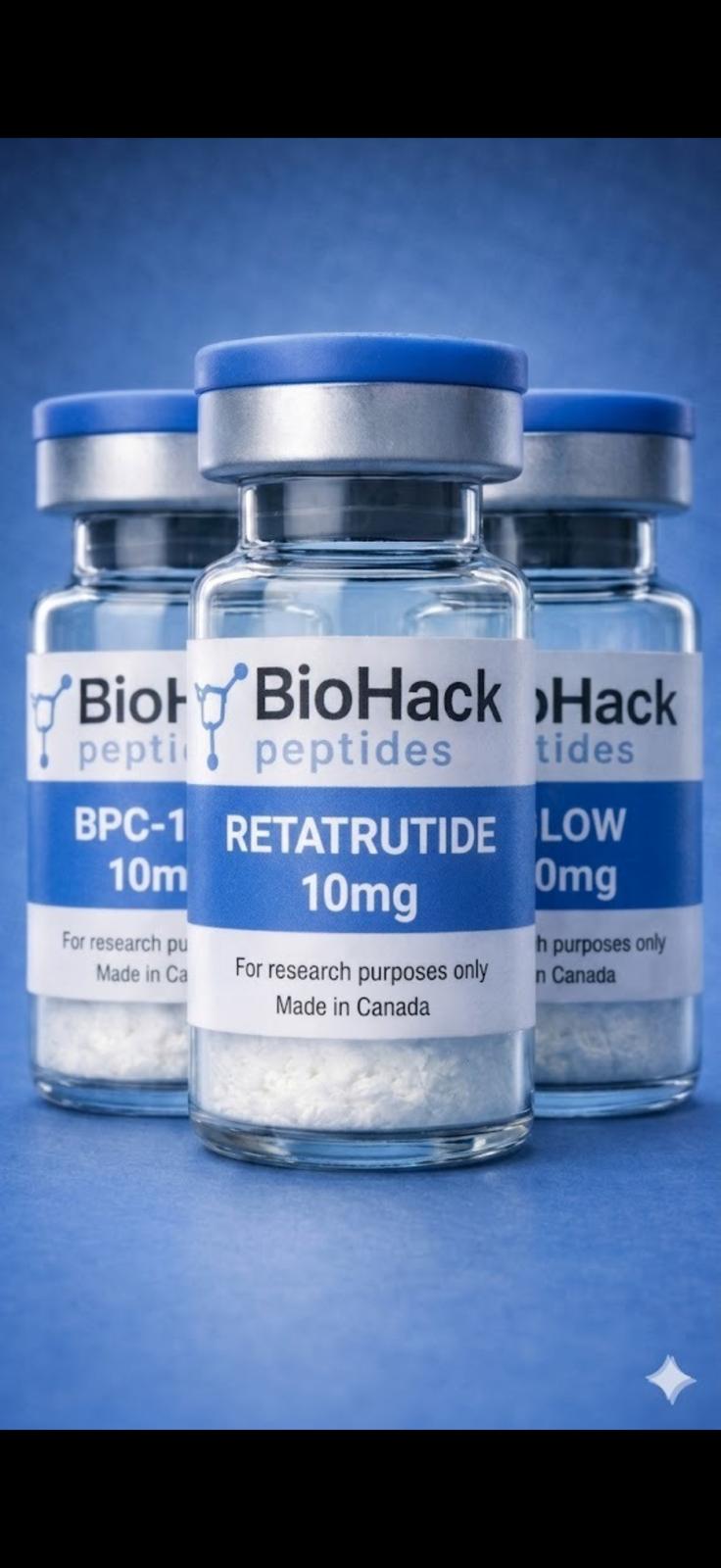 RETATRUTIDE 10MG 3 VIALS